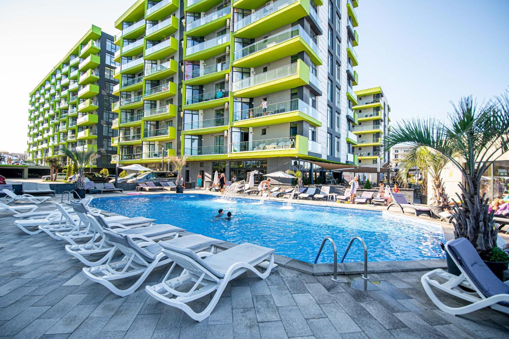 Andreas - Pool & Spa Beach Resort Năvodari Exterior foto